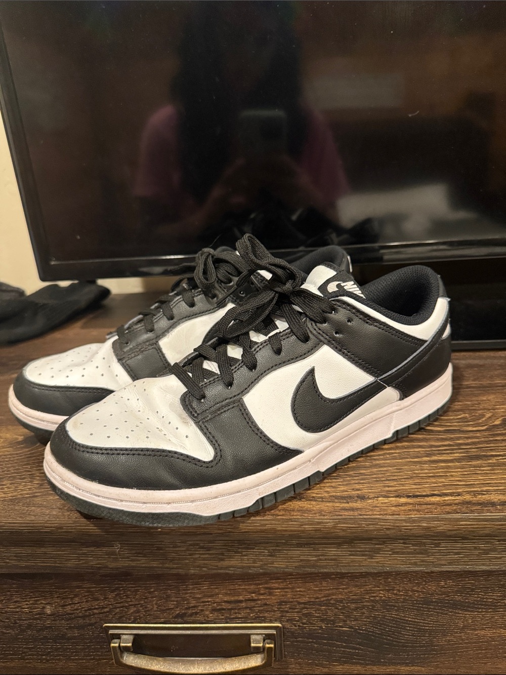 Nike Dunks Black and White